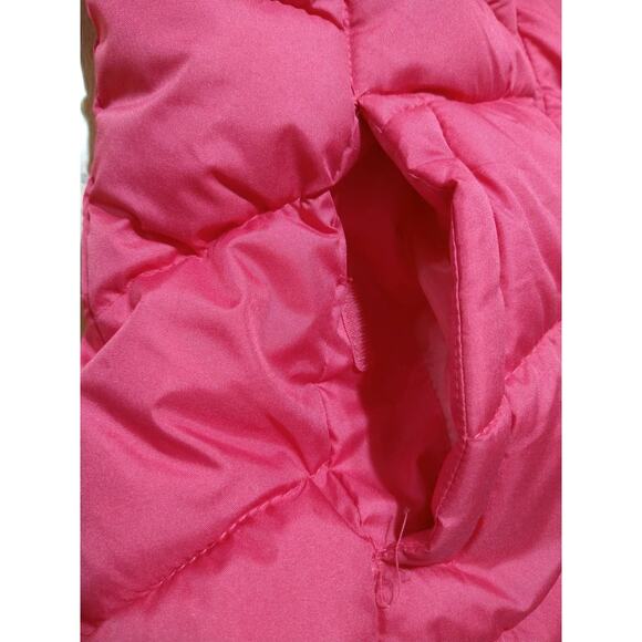 CB SPORTS Girls Puffer Jacket, Large (14-16), Pink Coat + Free Fleece Beanie - Picture 12 of 15